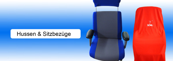 Sitzbezüge und Hussen